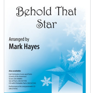 BEHOLD THAT STAR (SATB)
