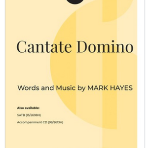 CANTATE DOMINO (SSA)