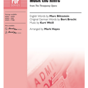 MACK THE KNIFE (SATB)